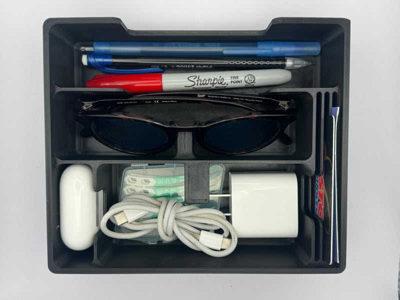 GMC Sierra Console Cache — Stackable Center Console Organizer Trays
